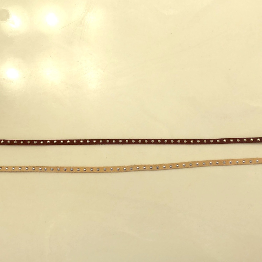 Set of 2 boho style chokers
